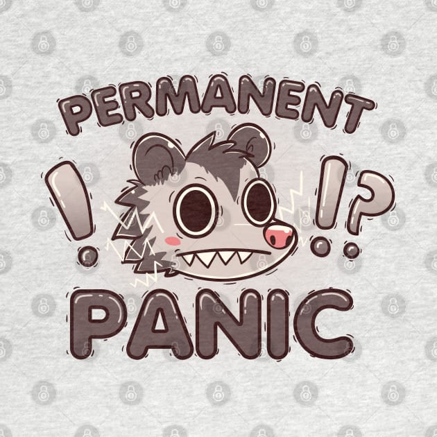 Permanent Panic Opossum by TechraNova